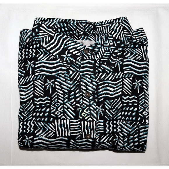 Oak Hill Men's Short Sleeve Button Front Casual Shirt Size 3XL - Picture 4 of 6